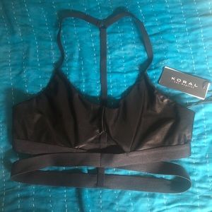 New w/tags Koral Versatility sports bra